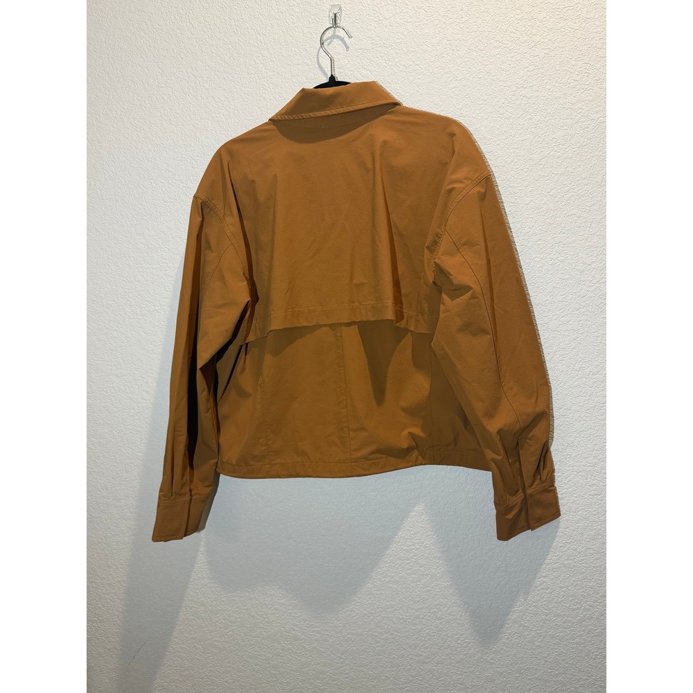 NWT Halfdays Womens Nuthatch Utility Jacket Brown Large - Picture 2 of 4